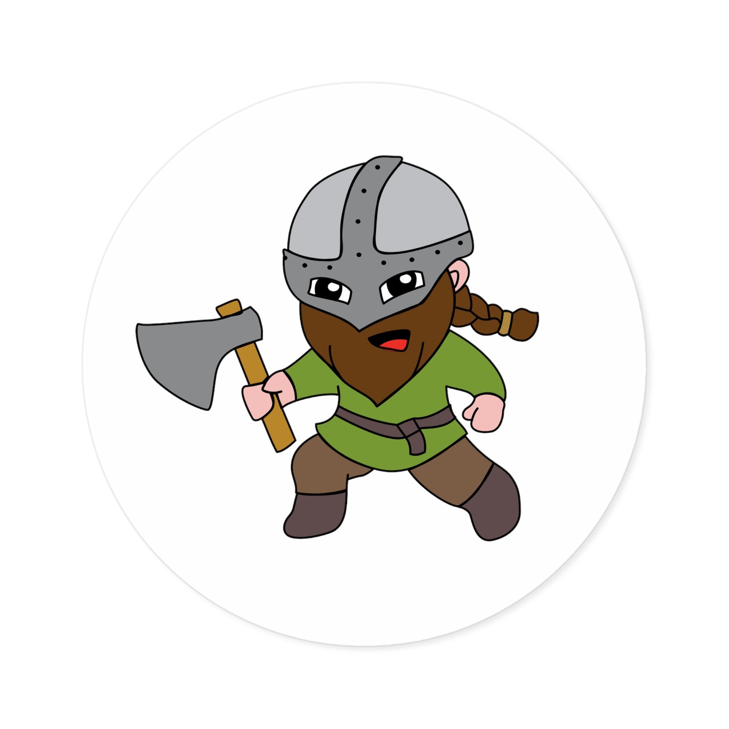 Calder the Viking - Sticker