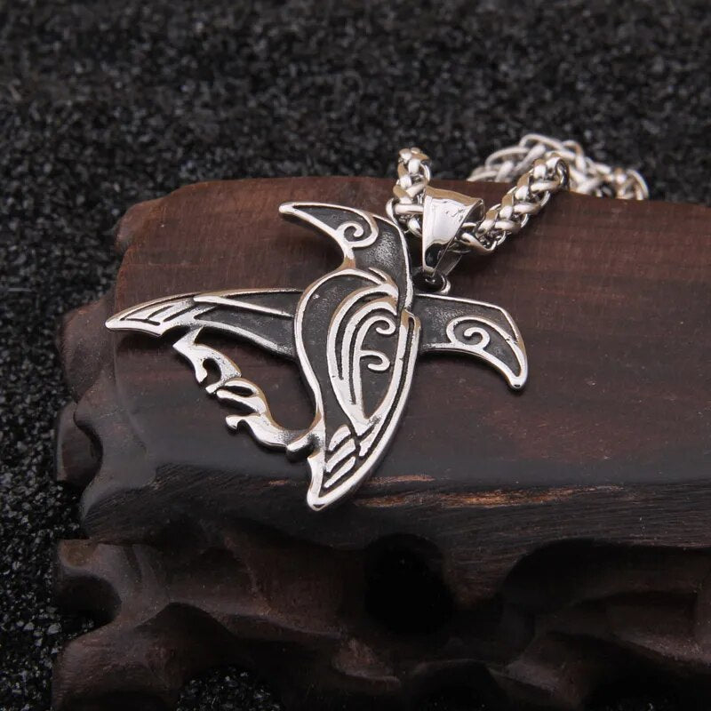 Huginn & Muninn pendant