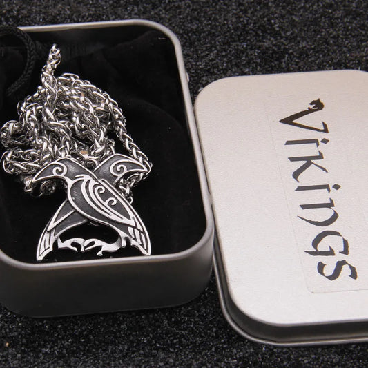 Huginn & Muninn pendant